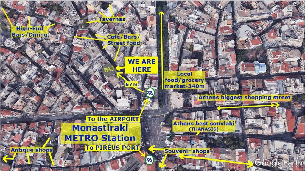 Trendy Living In Monastiraki Apartment Athens Exterior photo